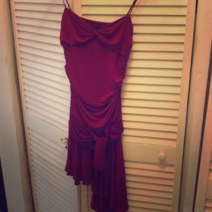 BCBG Maxazria stunning red cocktail dress